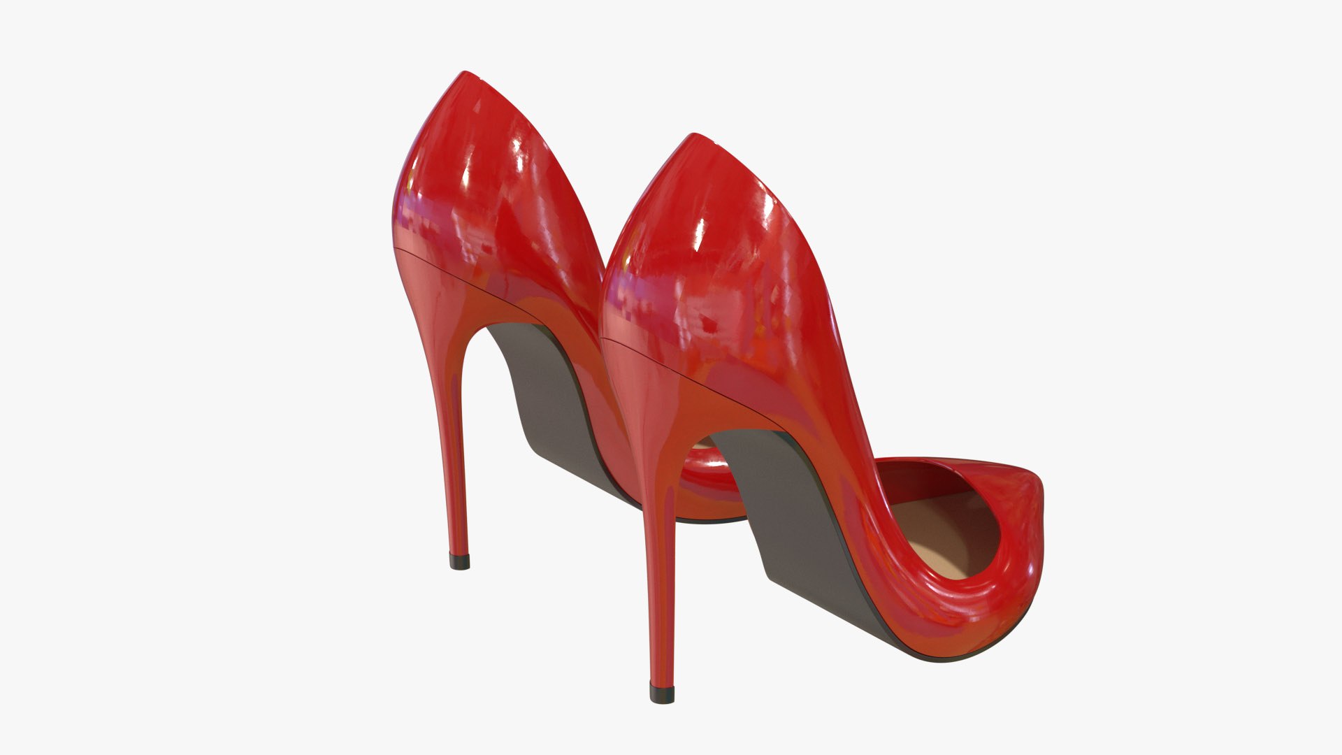 Women Shoes 3D Model - TurboSquid 1220400