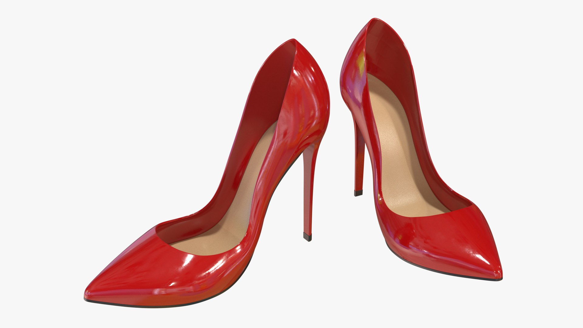 Women Shoes 3D Model - TurboSquid 1220400