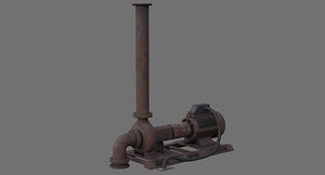 water pump 2c 3D