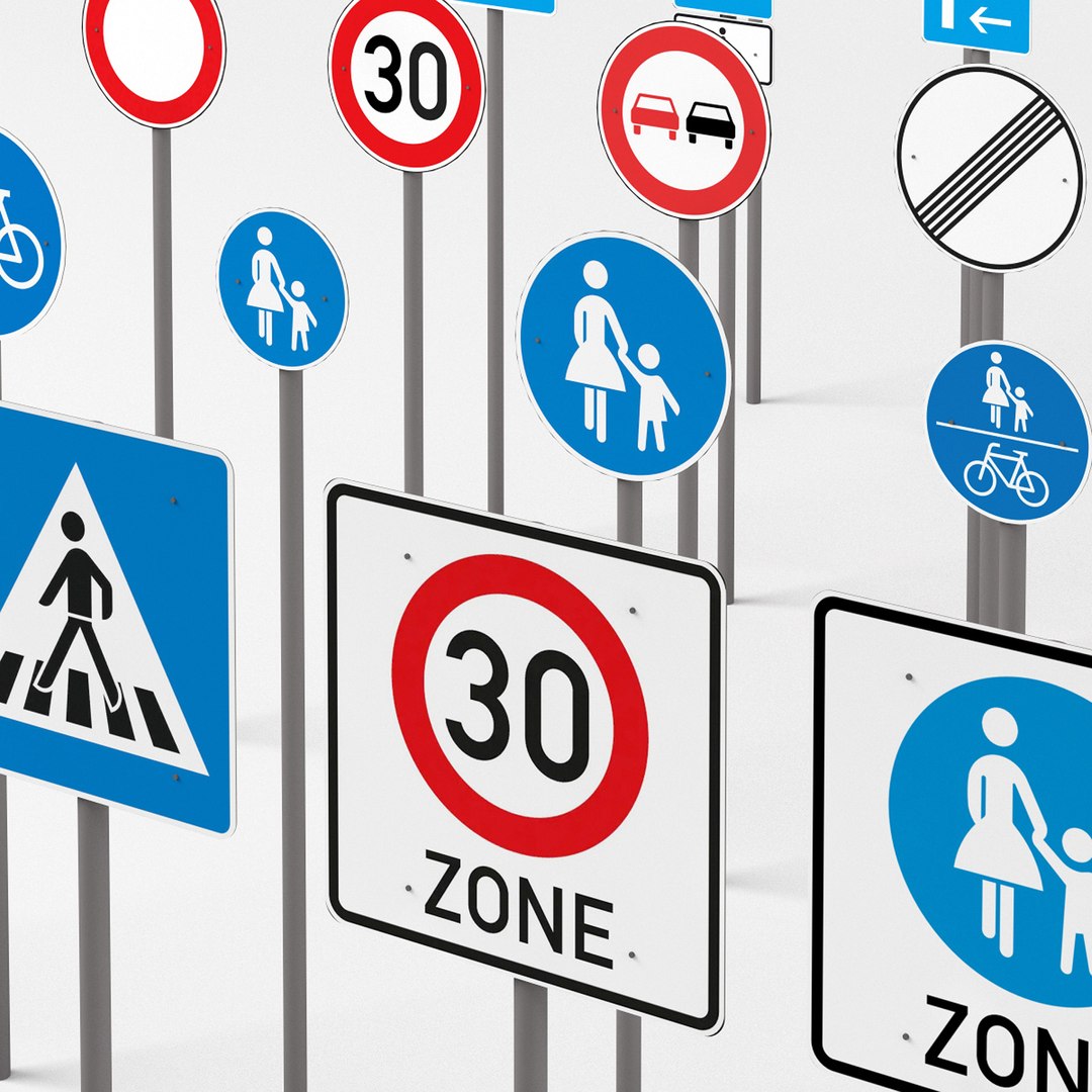 3D European Road Signs - Germany - in official sizes https://p.turbosquid.com/ts-thumb/p6/RLcICB/2K/signs_h2/jpg/1779179120/1920x1080/fit_q87/b1389a8f14e824cbcf9d53ceeb38eb25f75e1493/signs_h2.jpg
