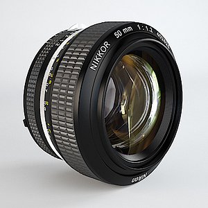 Nikkor 50mm f/1.2 Prime Lens