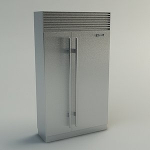SUBZERO REFRIGERATOR - Vray Materials
