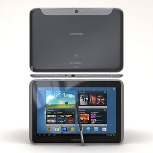 samsung galaxy note lte 3d model