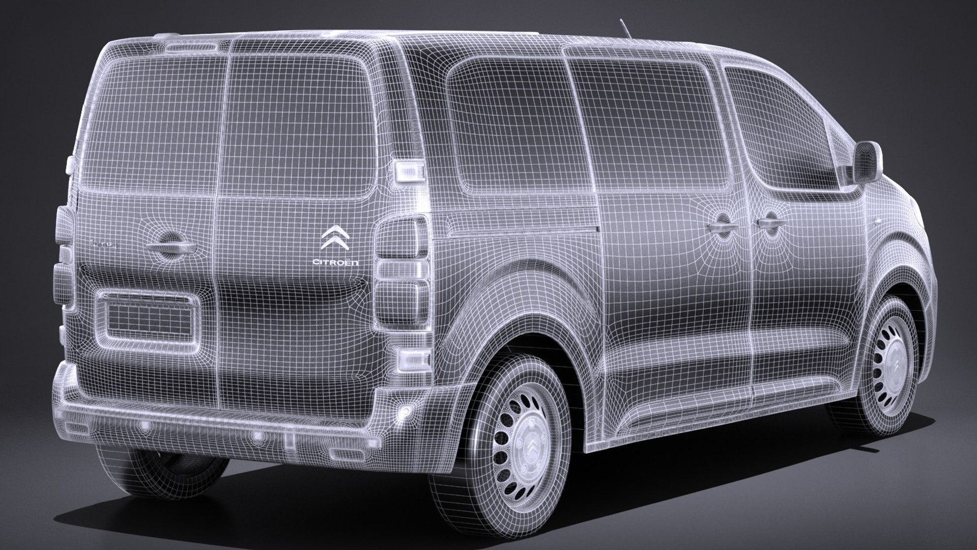3D Citroen Jumpy 2018 - TurboSquid 1210238