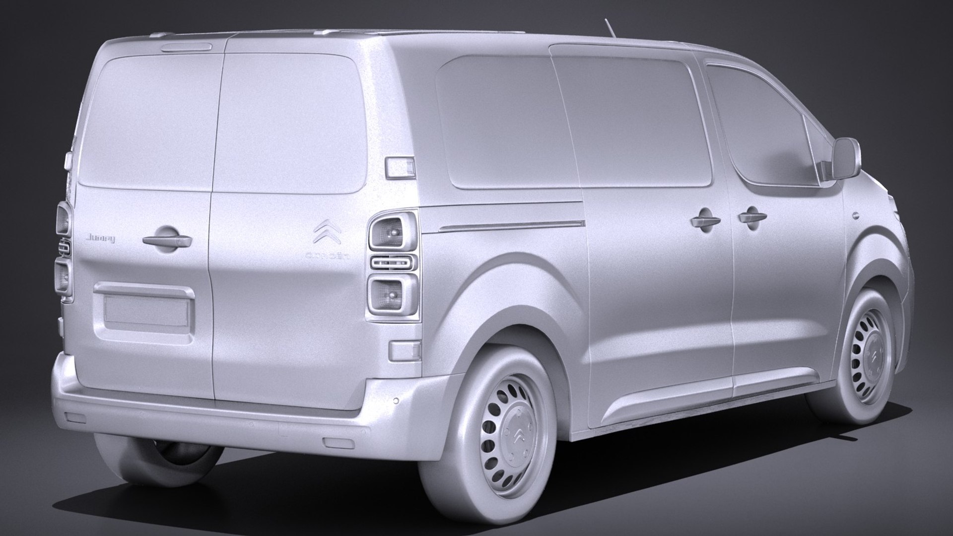 3D Citroen Jumpy 2018 - TurboSquid 1210238