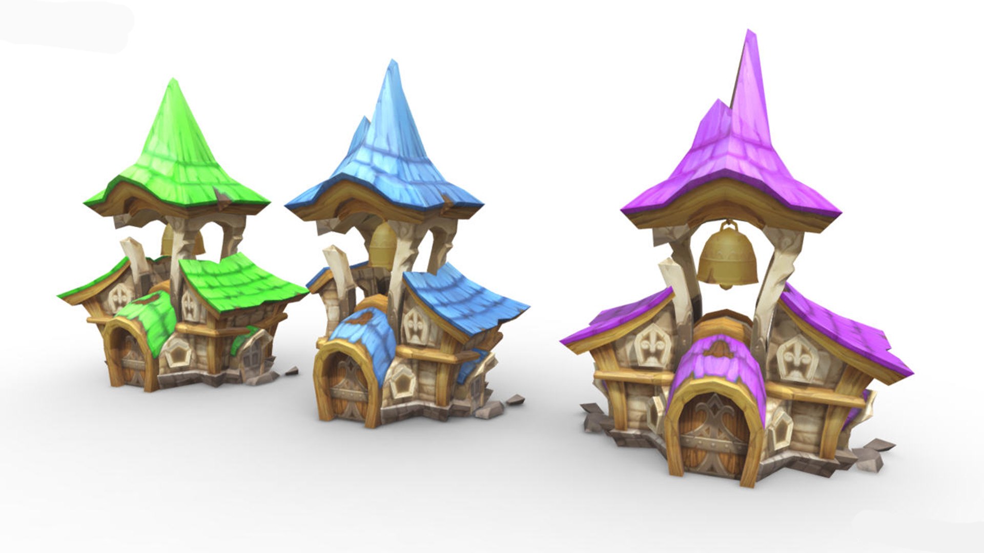 Fantasy house2 model - TurboSquid 2087770