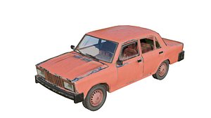 Old Car Lada Riva