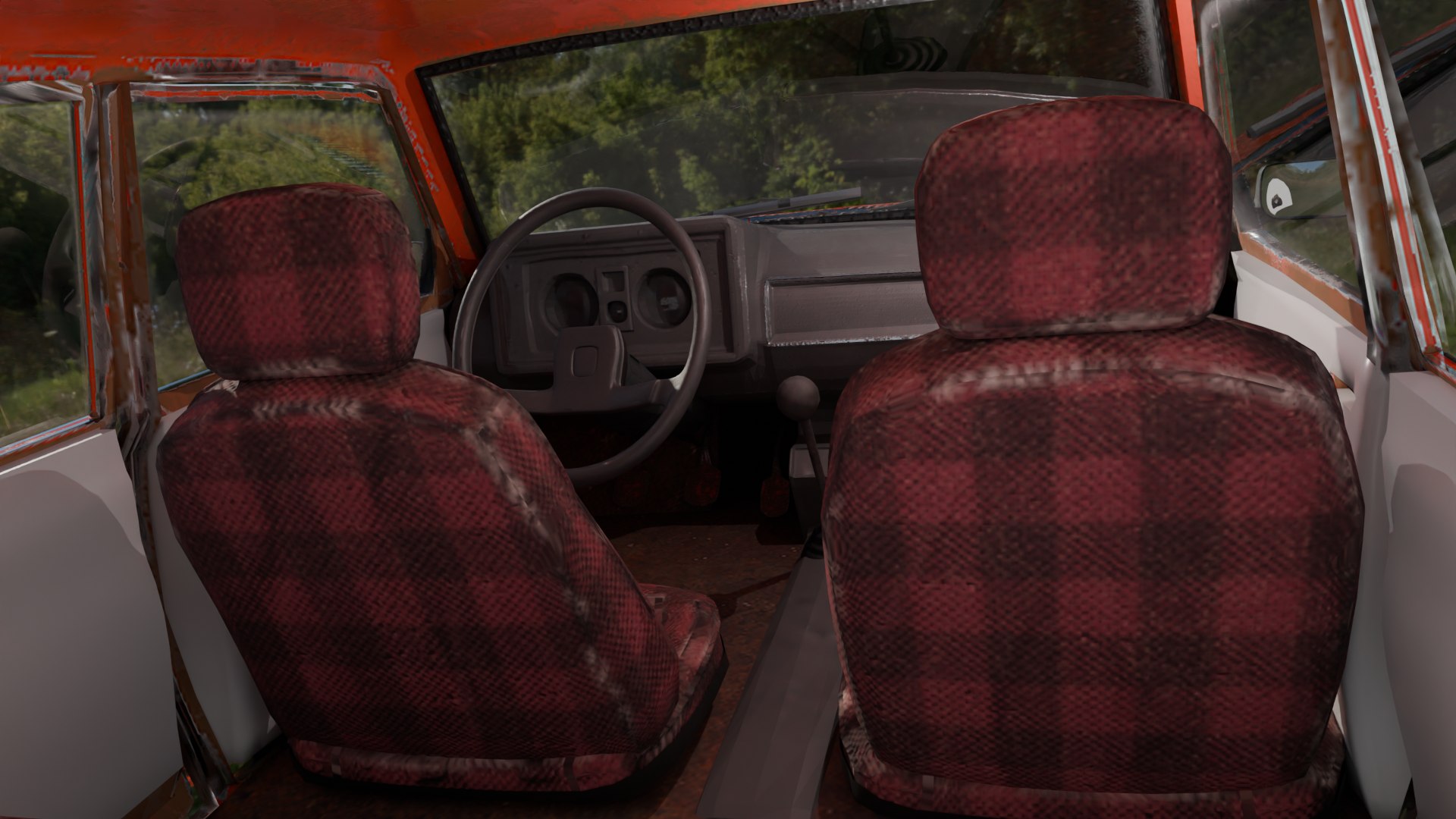 3D Model Old Car Lada Riva - TurboSquid 2389444
