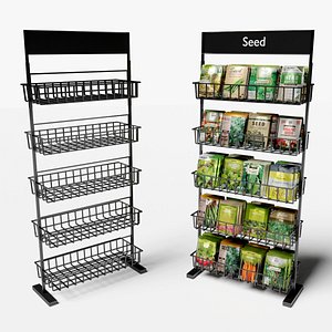 Seed Display 3D model
