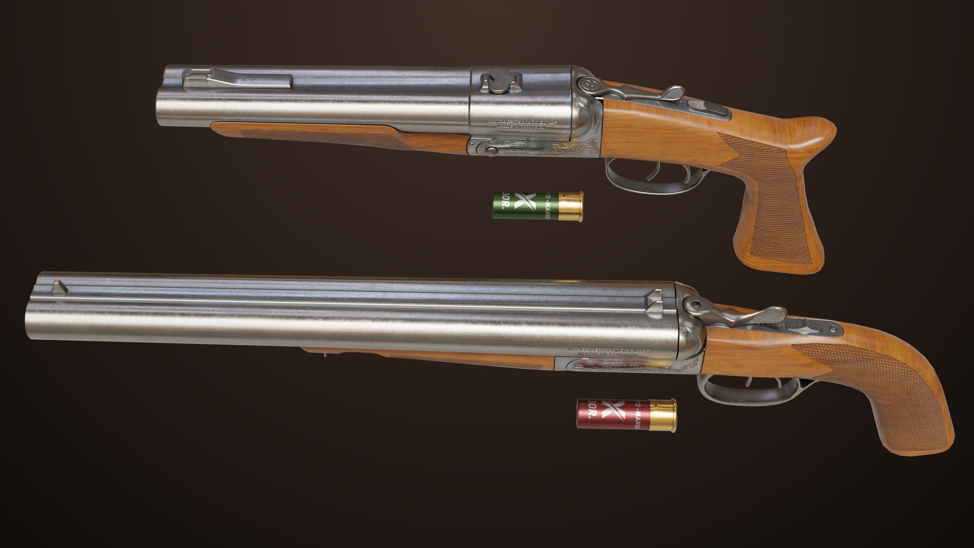 Small Medium Shotgun Silver Single Mat All PBR Unity UE Textures 3D model https://p.turbosquid.com/ts-thumb/p6/snlE1A/7X/silver01_00041/jpg/1764176422/1920x1080/fit_q87/bbd72f71b3f0c6d76aabe541b67e9913bd266bbc/silver01_00041.jpg