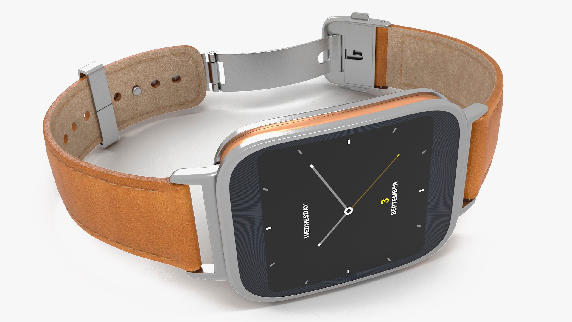 Smartwatch Asus ZenWatch 2 3D model preview