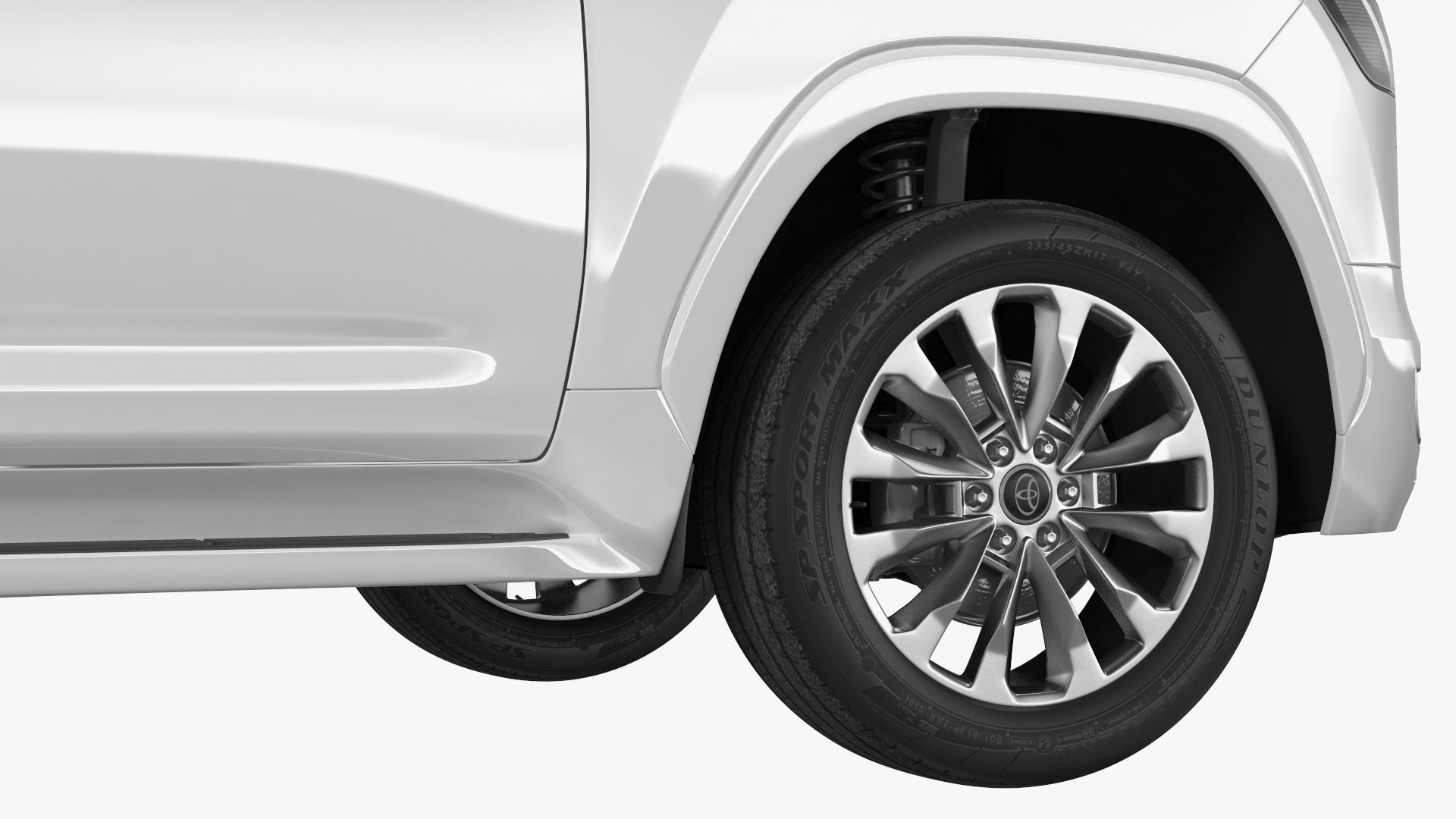 3D Toyota Land Cruiser 2022 Light On Rigged TurboSquid 1808207