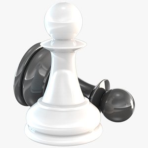 Chess Piece - Pawn, 3D CAD Model Library