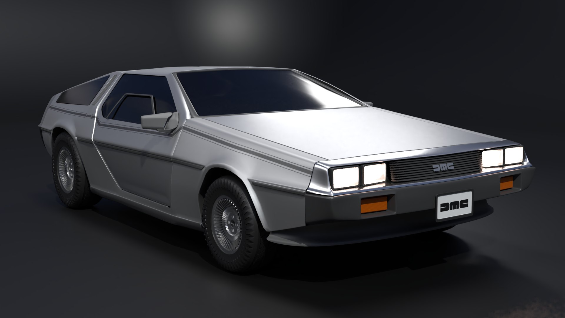 3D Delorean Dmc-12 Model - TurboSquid 1560622