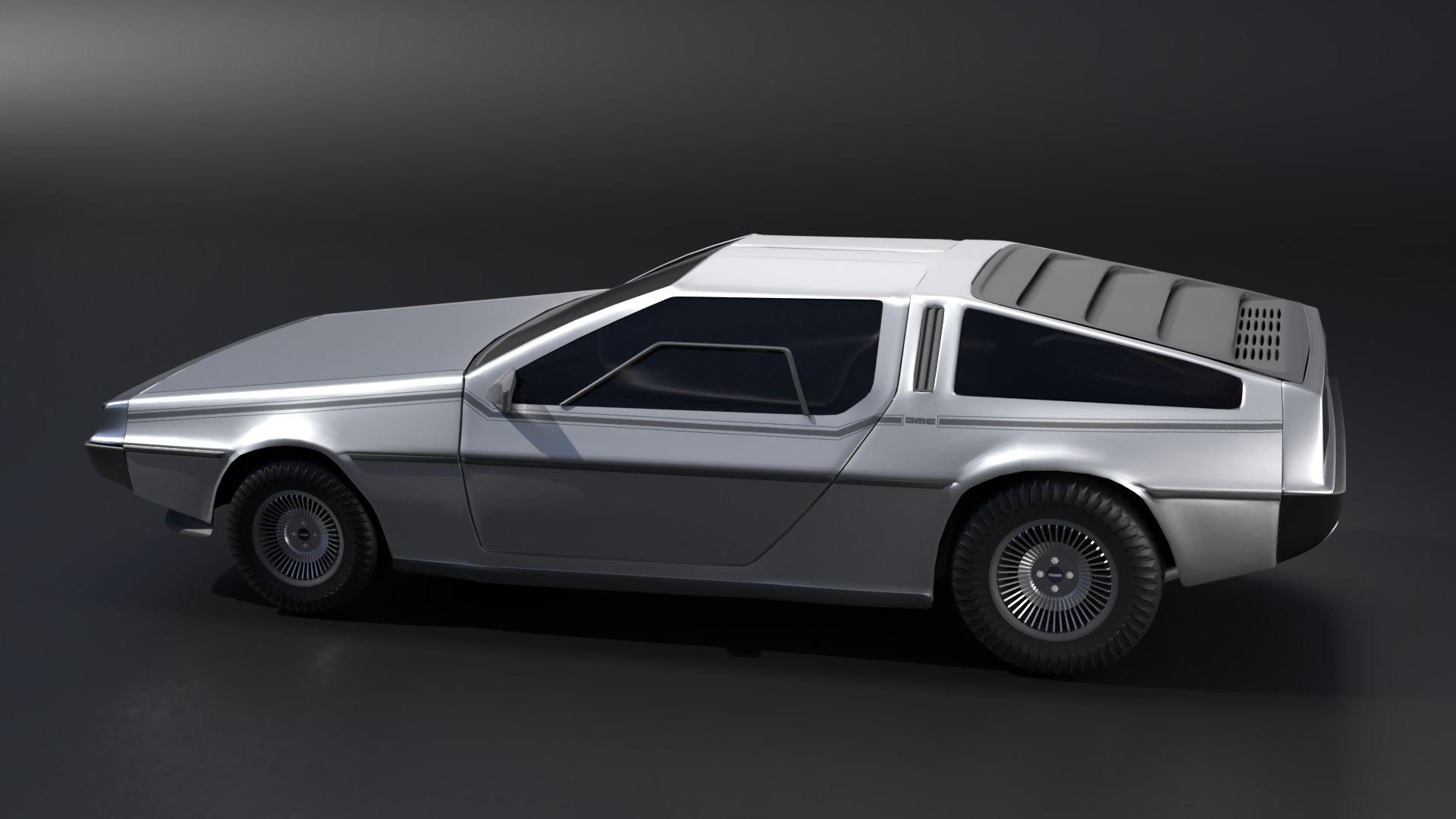 3d Delorean Dmc-12 Model - Turbosquid 1560622