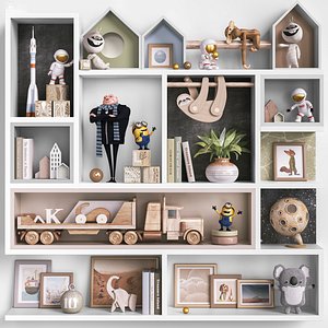 3D Toys decor and furniture for nursery 120