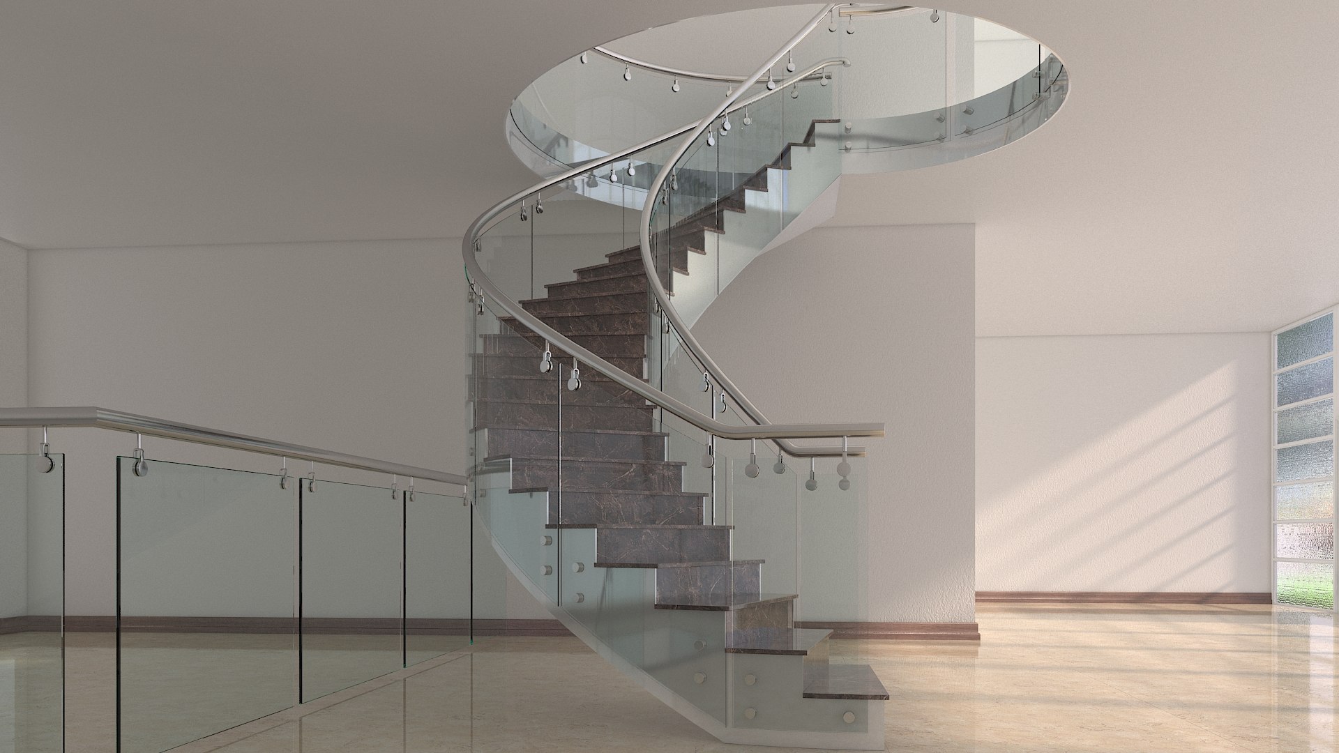 3d Model Staircase Interior