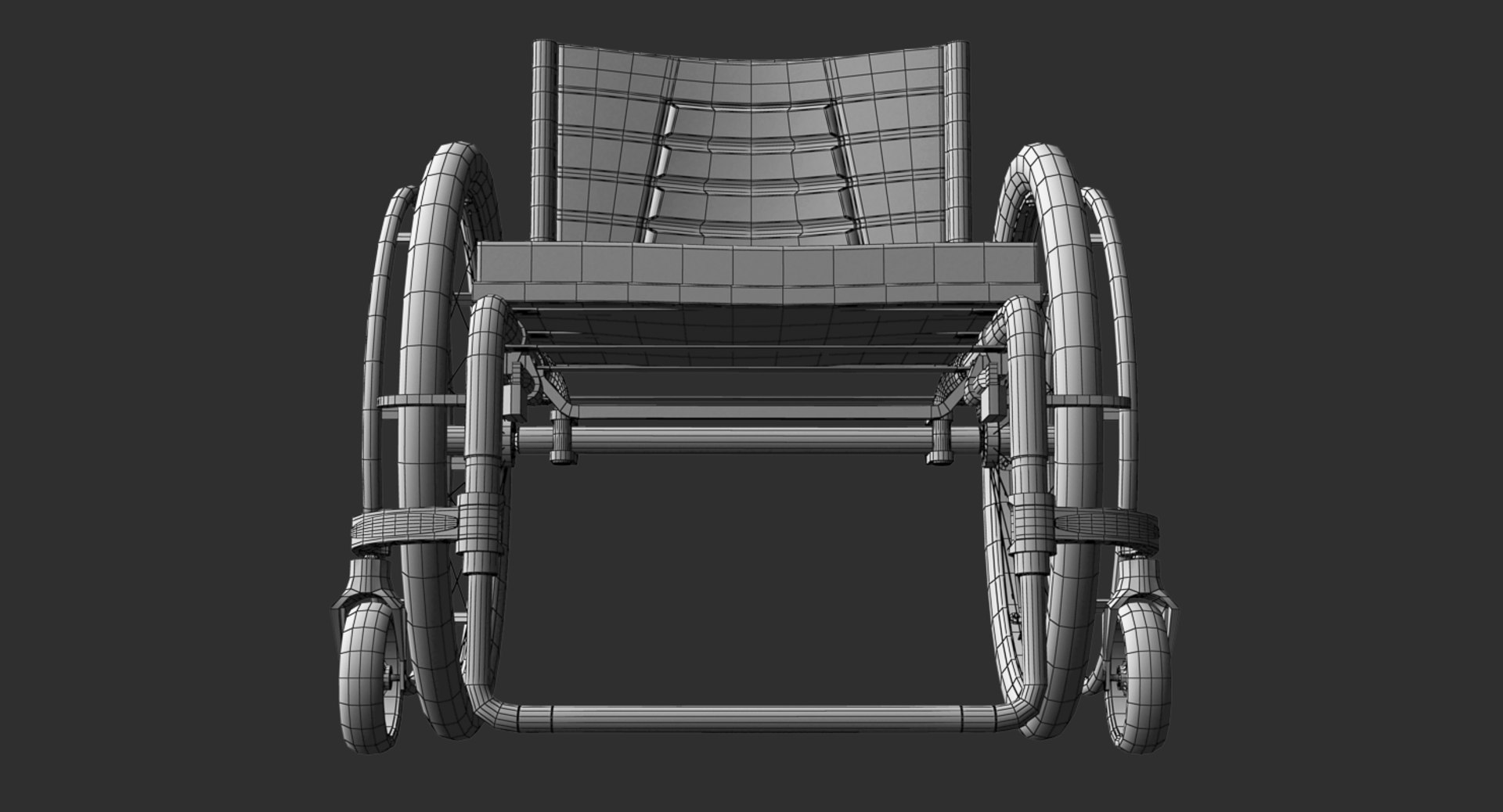 Realistic Wheelchair 3D Model - TurboSquid 1194873