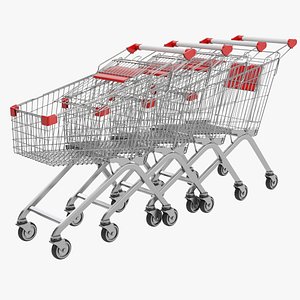 Shopping Carts 3D model