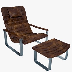 chair armchair pulkka 3D model
