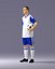 Soccer player 1114-7