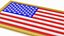 USA Flag Patch model