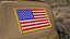 USA Flag Patch model