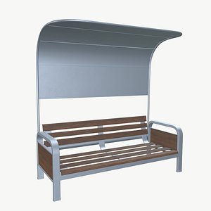 Bench 3D model