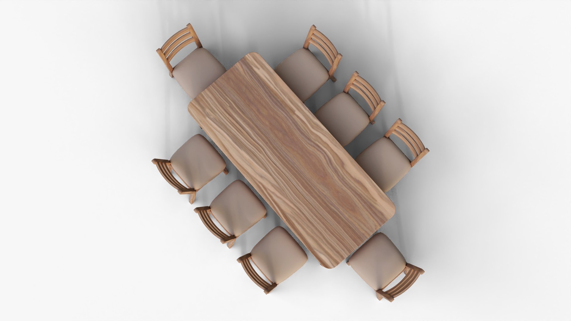 Realistic Wooden Dining Table with 8 Cushioned Chairs - PBR Textured Furniture 3D Model for Interior 3D https://p.turbosquid.com/ts-thumb/p7/R4PS5y/0Y/130001copy/png/1761018083/1920x1080/fit_q87/7df683d067b5215b7e889295ac0241020dd83c23/130001copy.jpg