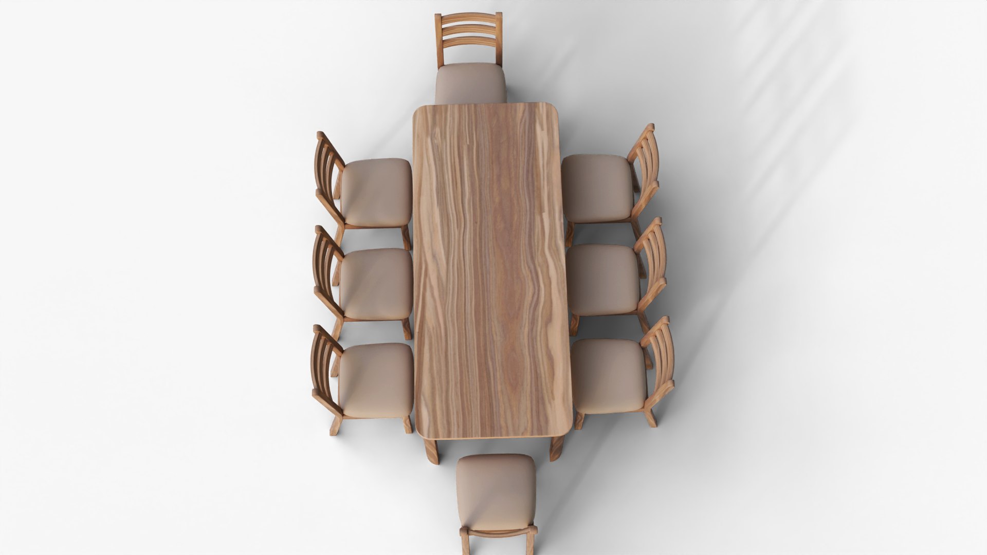 Realistic Wooden Dining Table with 8 Cushioned Chairs - PBR Textured Furniture 3D Model for Interior 3D https://p.turbosquid.com/ts-thumb/p7/R4PS5y/6c/130005copy/png/1761018085/1920x1080/fit_q87/e8ef8668a3b55b6a112a14100baa0e1c528121f1/130005copy.jpg