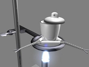 3d model chemistry bunsen burner