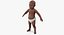 Bebê afro-americano