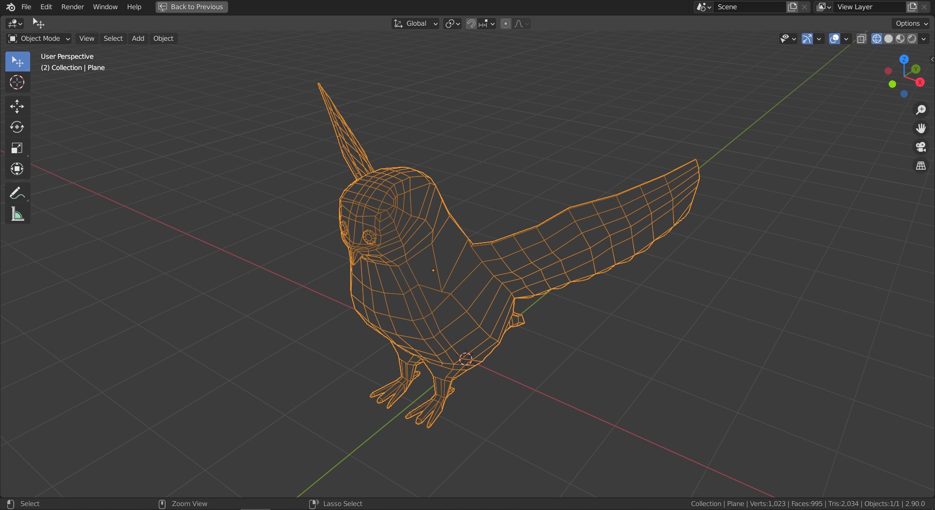 3D Snowy Owl - TurboSquid 1634854