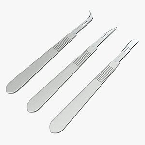Scalpel handle and blade
