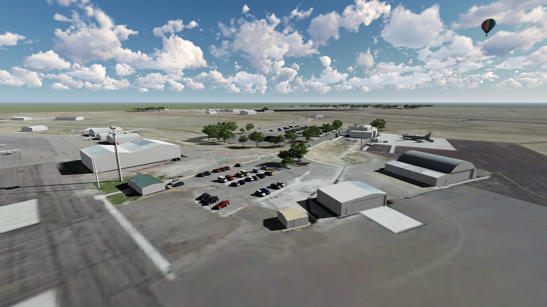 3D Central Wyoming Regional Airport TurboSquid 2029307   7 