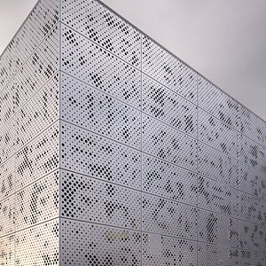 architectural perforated metal 3D