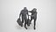 00443Adler021 - Adulte caucasien faisant du shopping avec un sac, en tenue d'automne ou de printemps