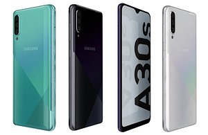 3D Samsung Galaxy A30s All Colors Low Poly model