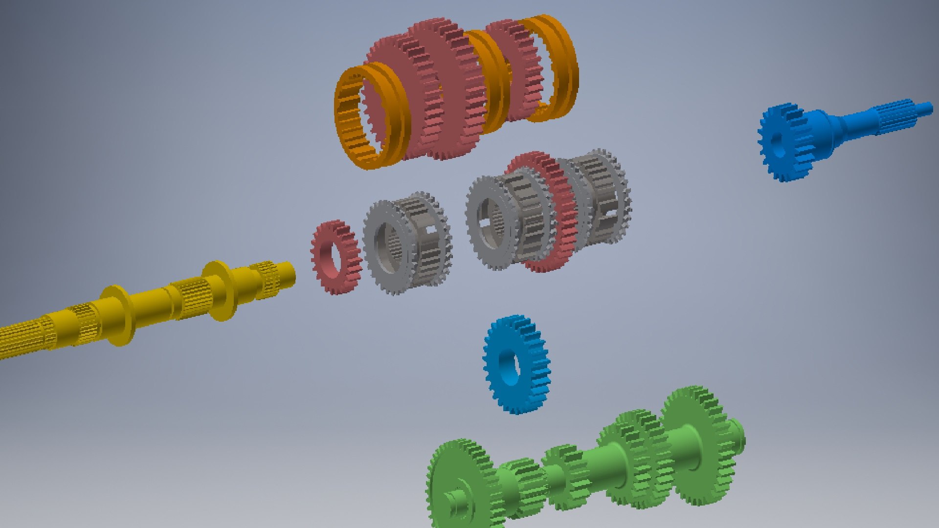 Car Assembly Transmission 3D Model - TurboSquid 2087598