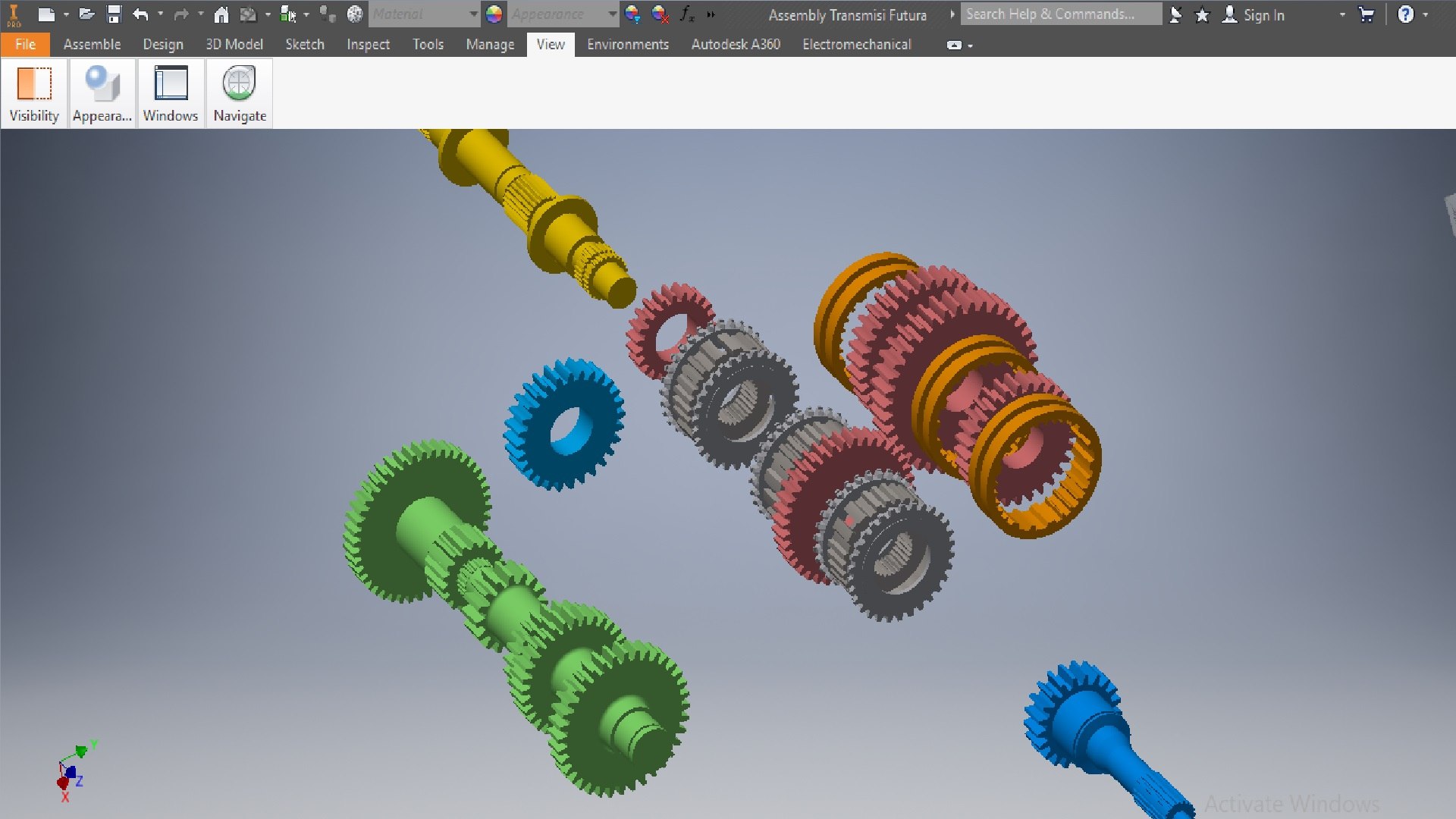 Car Assembly Transmission 3D Model - TurboSquid 2087598