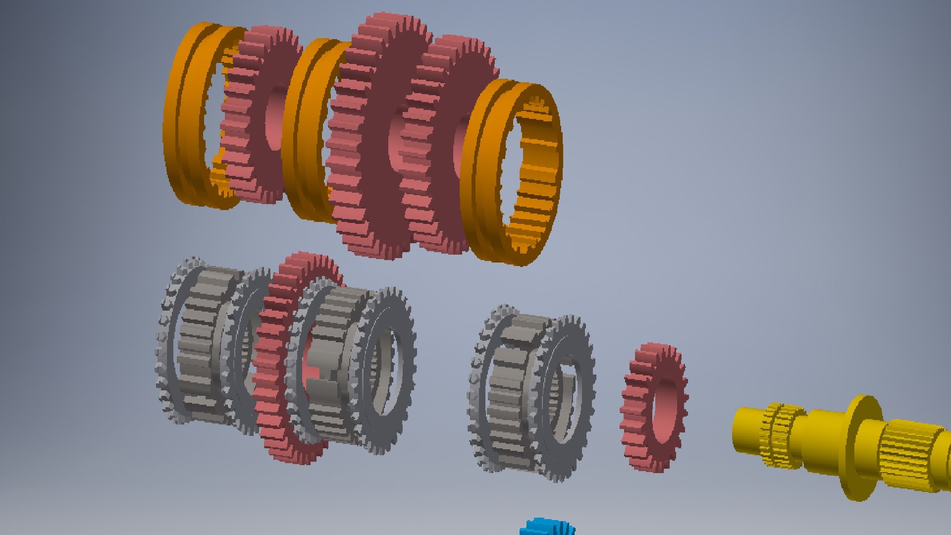 Car Assembly Transmission 3D Model - TurboSquid 2087598