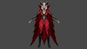 Satana low-poly 3D