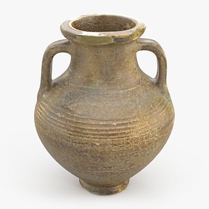 ancient saudi pottery jug model