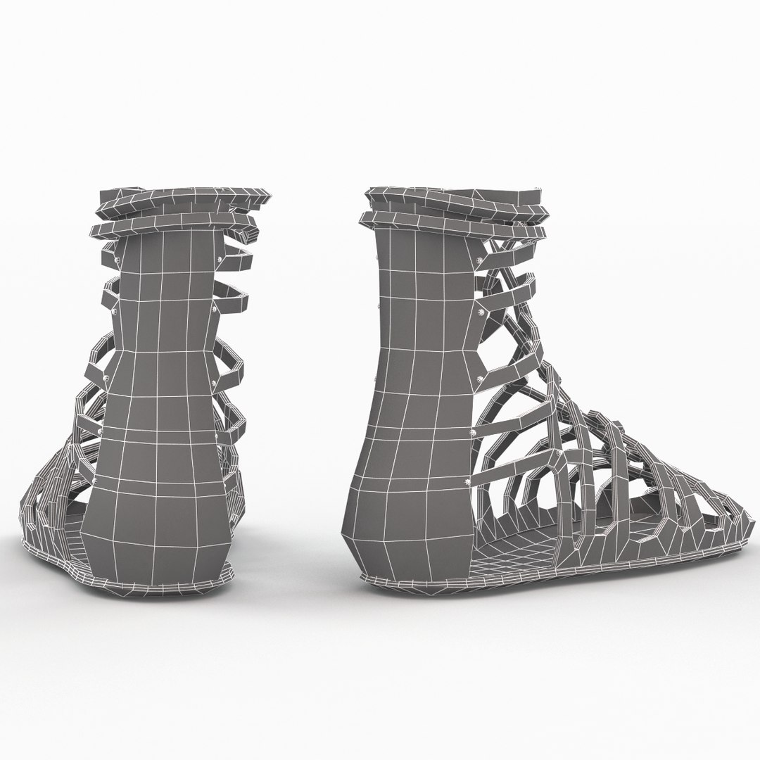 Crocs free 3d model - download stl file