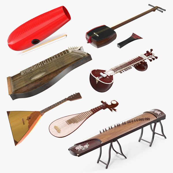 modèle 3D de Collection d'instruments de musique 5 - TurboSquid