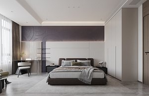 3D model Modern bedroom