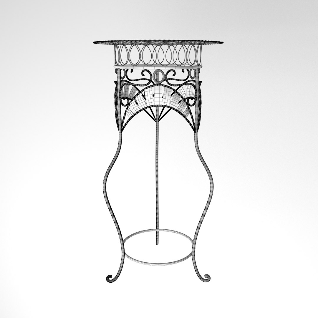 3D Model Classic High Table - TurboSquid 1916032