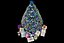 Sapin de Noël toutes les couleurs