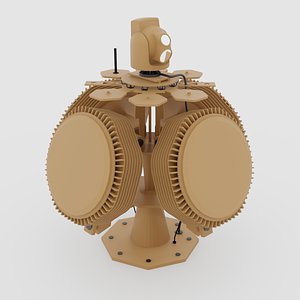 3D model X-MADIS Anti Drone System Export Object MAX