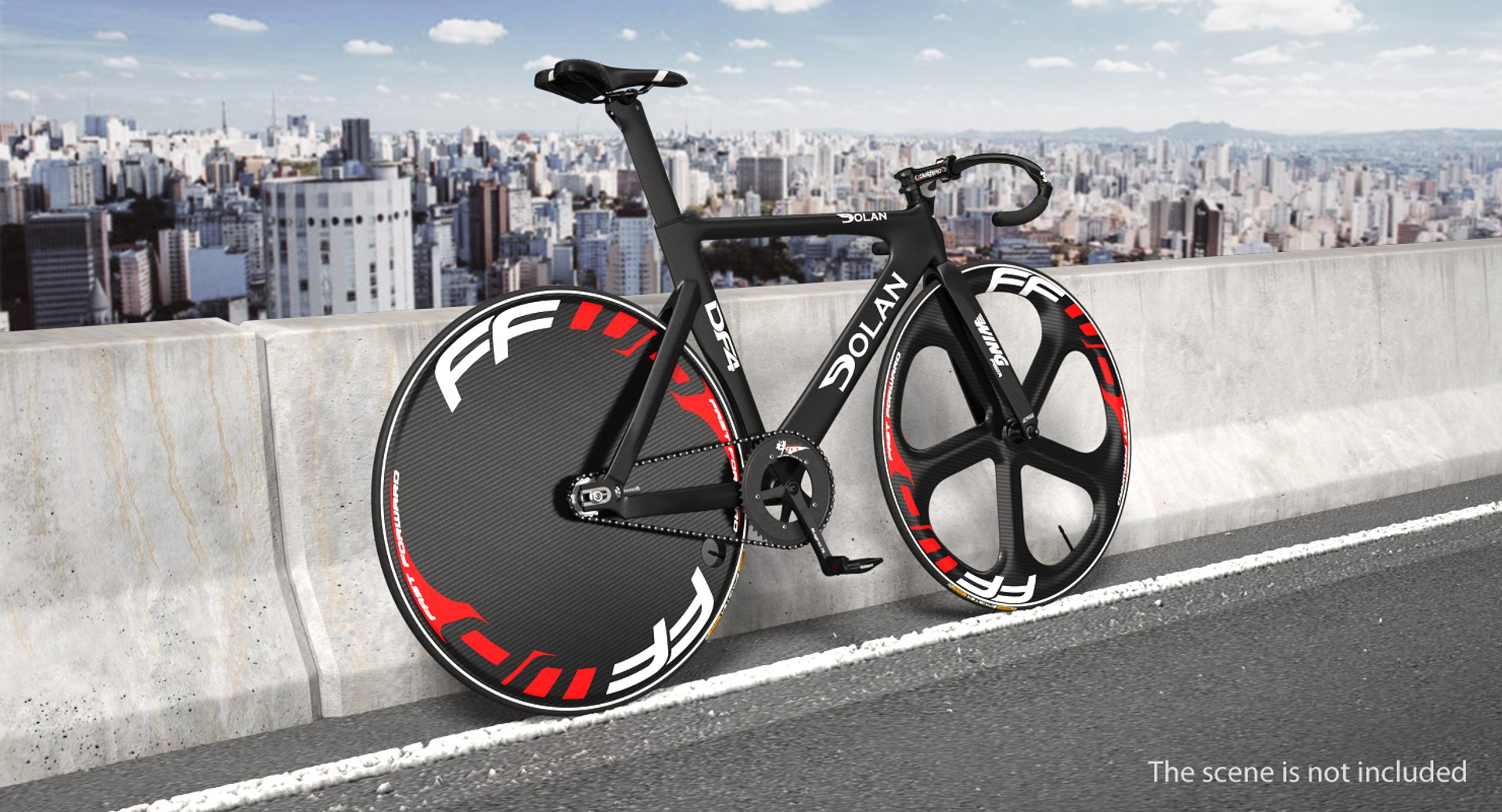 3d Dolan Df4 Carbon Track Turbosquid 1313937